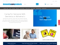 Dementia Care Products | Specialist Signs | Memory Loss