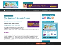 The Alzheimer’s Research Project   Dementia Map