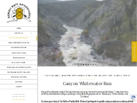 Canyon Whitewater Run - Denali Raft Adventures