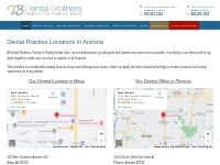 Dental Practices Locations in Arizona - Dental Brothers