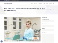 Why Dentists Should Choose Dental Reputation Management?