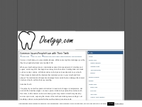 Common Issues People Have with Their Teeth | Dentgap