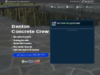 Denton Concrete Contractor TX - Denton Concrete Crew