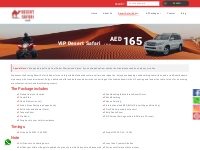 Vip Desert Safari with Pickup Service - Desert Safari UAE