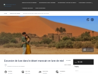 Luxurious Moroccan Honeymoon Desert Tour - Desert ViE
