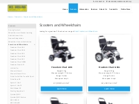 Scooters and Wheelchairs - Des Gosling Mobility