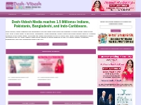 Desh-Videsh Media reaches 1.5 Millions+ Indians, Pakistanis, Banglades