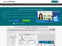Mac ID Card Maker Corporate Edition generates all types of identity ca