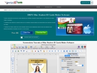 Generate and print student ID Cards using Mac Student ID Cards Maker