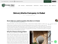 Joinery Works Company in Dubai | Fit Out Company in Dubai