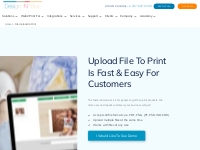 Upload Print-Ready Design Files to Print, Upload   Order Printing Faci