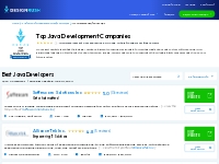 Top 20 Java Development Companies |DesignRush - Feb 2024 Rankings | De