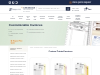 Custom Printed Invoices | DesignsnPrint