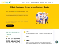 Website Maintenance Services   DEUGLO