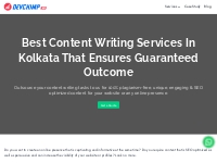 Best Content Writing Services in Kolkata ??? Affordable Content Writin