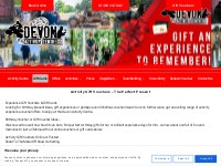 Devon Activity Centre - Gift Vouchers - Based Near Exeter