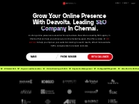 Best SEO Agency in Chennai | ROI Centric SEO Company | Dezvolta®