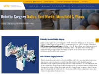 Robotic Surgery Dallas | Robotic Bariatric Surgery | DFW Bariatrics an