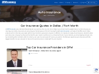 Auto Insurance - DFW Car Insurance Rates   Quotes