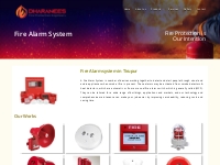 Fire Alarm system in Tiruppur, fire alarm Installation and Service in 
