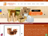 Corrugated boxes, Paper Bags, Rigid Boxes, Mono Carton manufacturer in