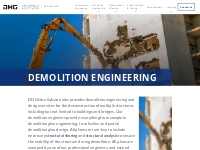 Demolition Engineering Experts | DH Glabe   Associates