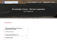 Knowledge Corner - Dhruva Logisctics