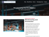 Warehousing and Distribution