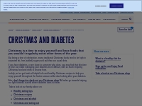 Christmas and diabetes | Diabetes UK