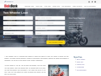 Two Wheeler Loan at Lowest Interest Rate | Get 100% Funding