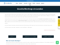 Granite Worktops in London | 020 8368 5555 | DialAWorktop