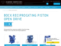 Bock Reciprocating Piston Open Drive | - Diamond Compressors