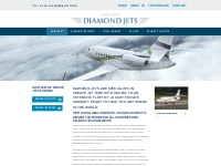 Our Private Jet Fleet - Luxury Aircraft Charter | Diamond Jets