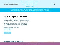 About Us - DiaperRush.com - adult diapers Singapore incontinence