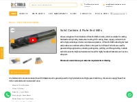 Solid Carbide 4 Flute End Mills | Solid Carbide End Mills