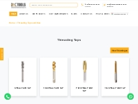 Threading Taps | Threading Taps Suppliers  | DIC Tools