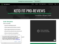 Diet Info Review - Keto Fit Pro Reviews