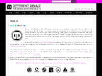 About Us | Different Drumz | The Drum   Bass Specialists