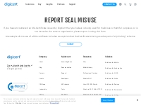 Report Site Seal Misuse