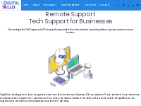 Remote Support - Digital Allo Tech Support   IT Services