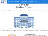 Server for Medical Clinics in Canada - Digital Allo Tech Support   IT 