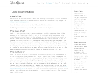 iTunes documentation | Digital Darragh - Technology   Music