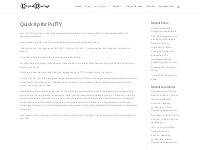 Quick tip for PuTTY | Digital Darragh - Technology   Music