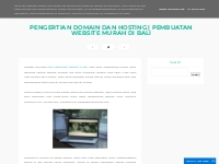  Pengertian Domain dan Hosting | Pembuatan Website Murah di Bali - HEM