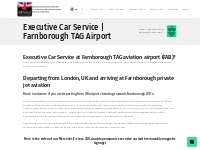 Farnborough Airport Executive Cars|Dinez Taxis