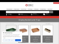 Display Baskets And Trays - DirectShopfittings Limited