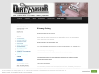 DirtMaster | Privacy Policy