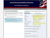   	Social Security Disability Free Case Evaluation Service
