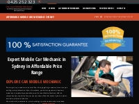 Affordable Mobile Car Mechanic in Sydney| Call 0425252323