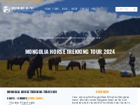 MONGOLIA HORSE TREKKING TOUR 2024 - Discover Altai